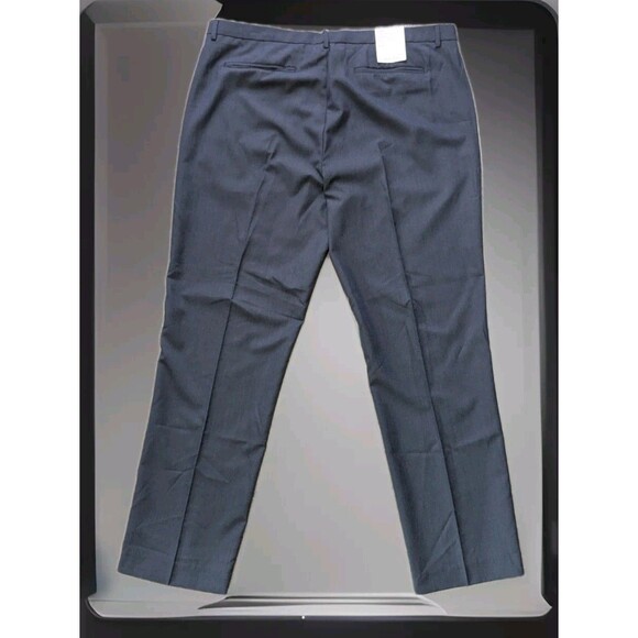 NWT CALVIN KLEIN Men's Blueish Gray Dress Slacks Pants Size 40x32 - Picture 2 of 7